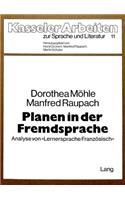 Planen in Der Fremdsprache