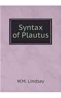 Syntax of Plautus