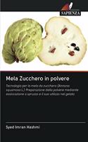 Mela Zucchero in polvere