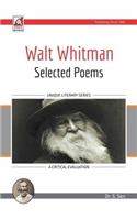 Walt Whitman - Selected Poems : A Critical Evaluation (English)