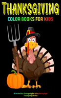 Thanksgiving Color Books For Kids