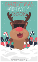 Christmas Activity Book for Kids Age 3-6