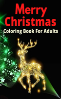 Merry Christmas Coloring Book For Adults