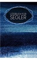 Logbuch für Segler: Logbuch für deine Törns zum Ausfüllen - Motiv: Puderblau