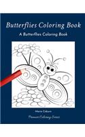 Butterflies Coloring Book