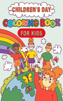 Children's Day Coloring Book For Kids