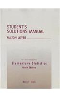 Student's Solution Manual to Accompany Elementary Statistics