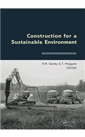 Construction for a Sustainable Environment