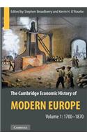 Cambridge Economic History of Modern Europe 2 Volume Set