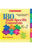 180 Trait-Specific Comments K-2