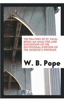 The Prayers of St. Paul