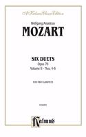 MOZART 6 DUETS 2 CLAR VOL2 C