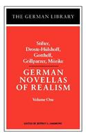 German Novellas of Realism: Stifter, Droste-Hulshoff, Gotthelf, Grillparzer, Morike