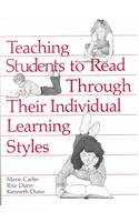 Teaching Students to Read through Their Individual Learning Styles