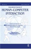 Usability Evaluation: A Special Issue of the International Journal of Human-Computer Interaction