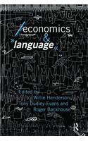 Economics and Language