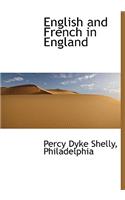 English and French in England