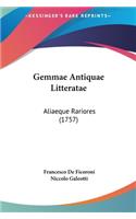 Gemmae Antiquae Litteratae