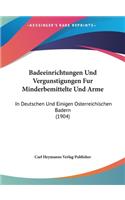 Badeeinrichtungen Und Vergunstigungen Fur Minderbemittelte Und Arme