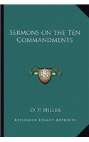 Sermons on the Ten Commandments