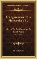 Les Egaremens D'Un Philosophe V1-2