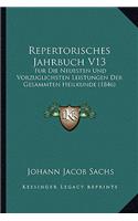 Repertorisches Jahrbuch V13