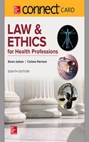Connect Access Card for Law & Ethics for Health Professions