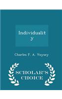 Individuality - Scholar's Choice Edition