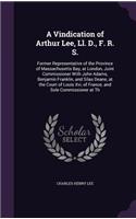 Vindication of Arthur Lee, Ll. D., F. R. S.