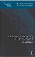 Macroeconomic Policy in the Franc Zone