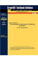 Studyguide for The Essentials of Learning and Conditioning by Domjan, ISBN 9780534574345
