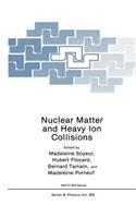 Nuclear Matter and Heavy Ion Collisions