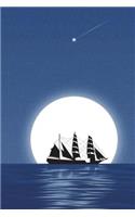 Cool Image Journal #14: Sailing the Ocean Blue (blank pages): 200 Page Journal