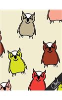 Owl Notebook Collection: (Owl Notebook, Journal, Diary) (Notebook Gifts) Collect Them All