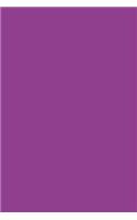 Journal Purple Sunset Color Simple Plain Purple