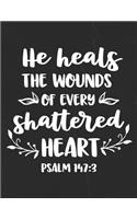 He Heals the Wounds Of Every Shattered Heart Psalm 147