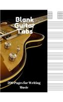 Blank Guitar Tabs