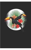 Toucan Tropical Circle: Toucans Notebook, Blank Lined (6" x 9" - 120 pages) Animal Themed Notebook for Daily Journal, Diary, and Gift