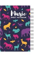 Music Sheet Notebook