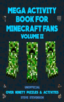 Mega Activity Book For Minecraft Fans Volume 2