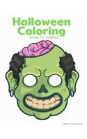 Halloween Coloring Books for Toddlers