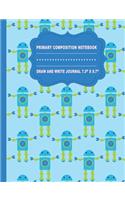 Primary Composition Notebook Draw and Write Journal 7.5" x 9.7"