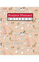 Project Planner Notebook: (Project Planner Note Book)