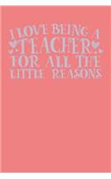 I Love Being a Teacher for All the Little Reasons