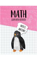 Math Graph Paper Notebook