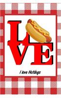 I Love Hotdogs