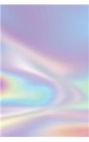 Faux Iridescent Journal: Holographic Journal: Holographic Journal for Girls: Holographic Notebook