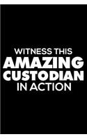Witness This Amazing Custodian In Action