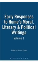 Early Responses to Hume's Moral, Literary & Political Writings