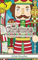 Simple and Easy Christmas Color By Numbers Coloring Book for Adults: A Christmas Holiday Color By Numbers Coloring Book for Relaxation and Stress Relief